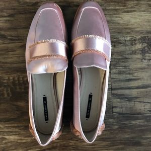 Never worn Zara loafers